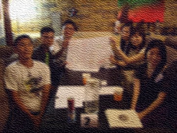 基督徒交友活動製作海報